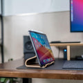 Wooden Tablet Holder for Desk - iWoodStore