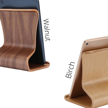 Wooden Tablet Holder for Desk - iWoodStore