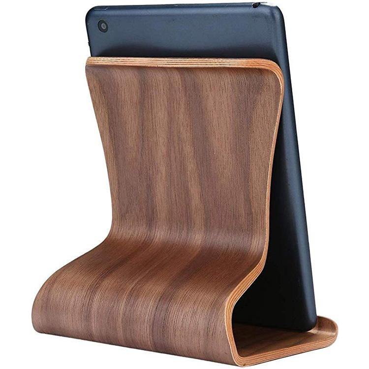 Wooden Tablet Holder for Desk - iWoodStore