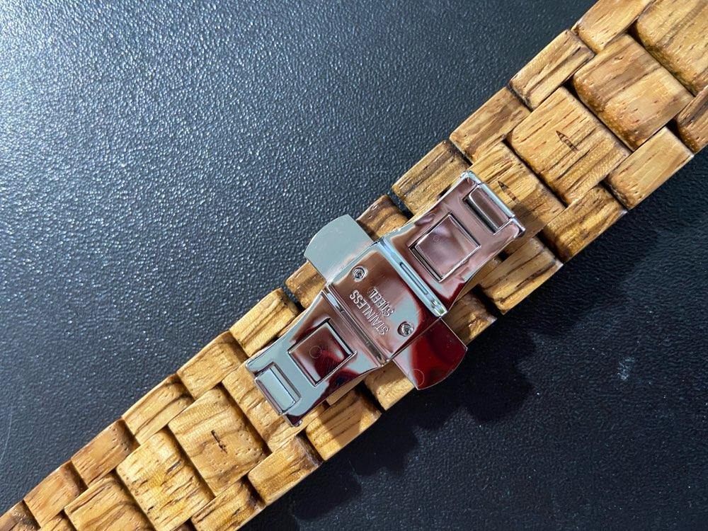 Zebra Wooden Band for Apple Watch - iWoodStore