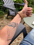 Zebra Wooden Band for Apple Watch - iWoodStore