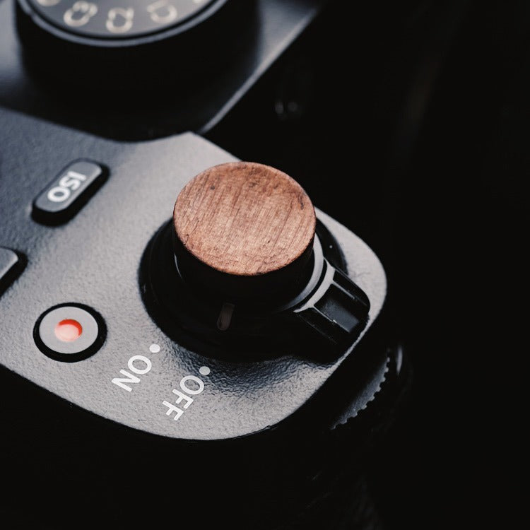Fuji X-S10 X-H1 Wooden Shutter Button Hot Shoe Cover Set (XS10 XH1) - iWoodStore